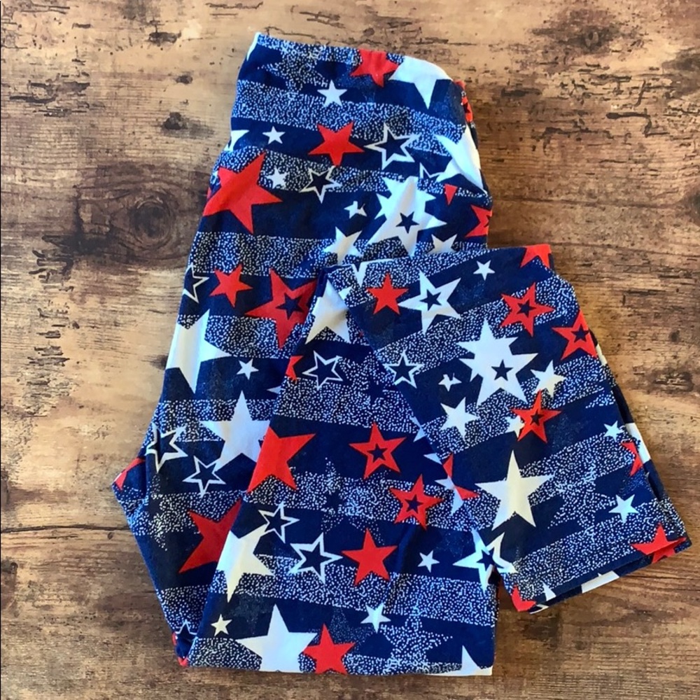 Lularoe Americana leggings OS
